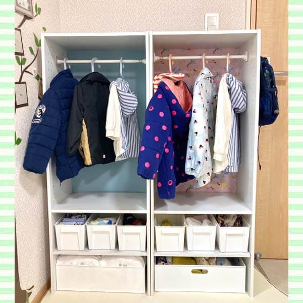 幼稚園児の身支度コーナーを1人で作る方法