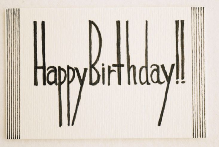 手作りバースデーカードの作り方