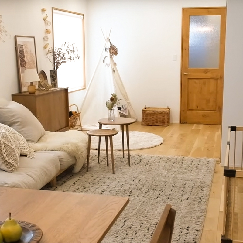 アパートのリビングを家族みんな快適に。子供のいる家庭で実践したいインテリア集folk