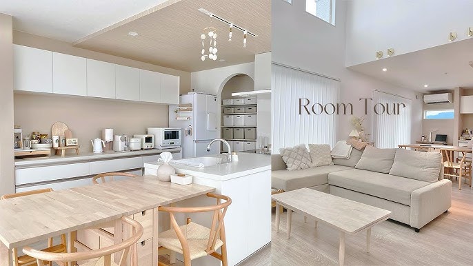 ルームツアー 北欧好きのシンプルな3LDK 子供と暮らすリビングインテリア 3人家族