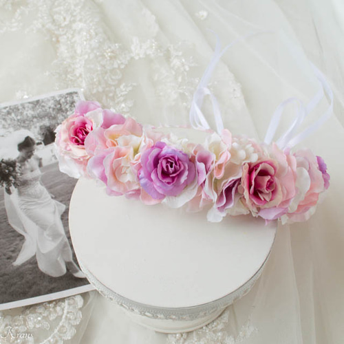 花冠 花かんむり ピアス イヤリング 手作り 安い ウェディング ヘッドドレス 造花 髪飾り 大人用 リゾート 花嫁 二次会 結婚式 写真撮り 演奏会挙式 : ミットスウィーティー - 通販 - Yahoo!ショッピング