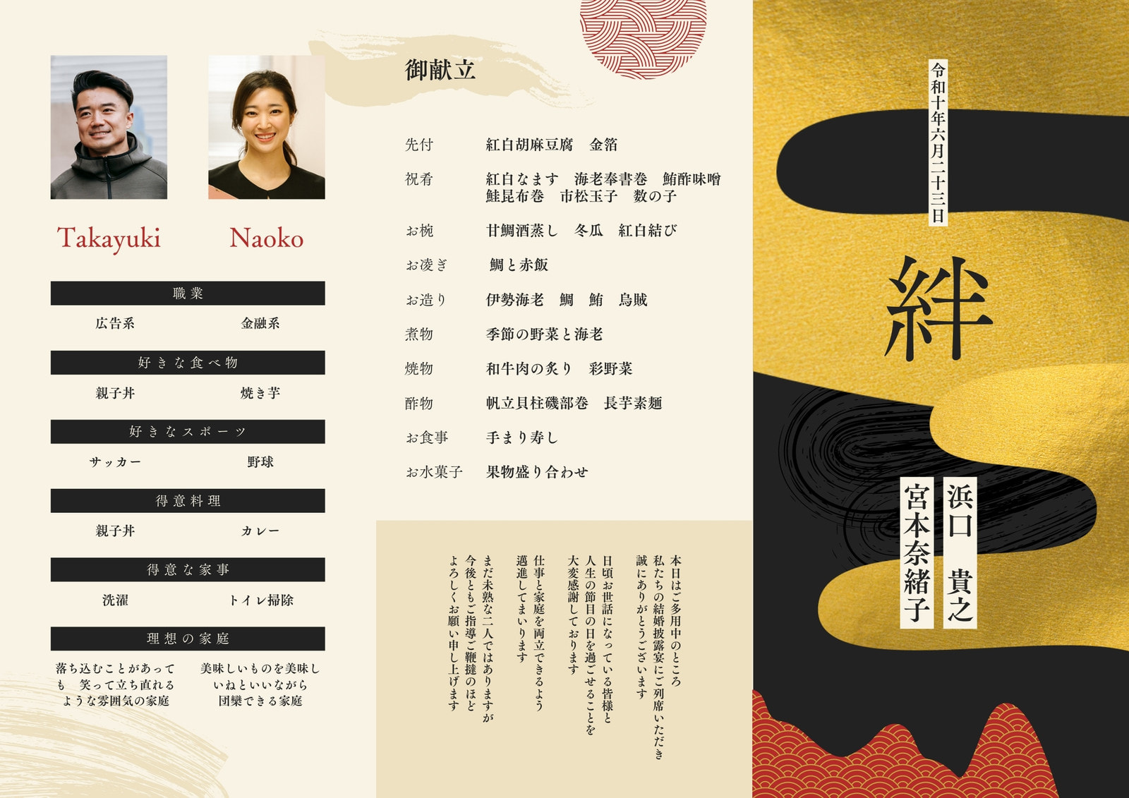 席次表プロフィールを楽しく♡100の質問！定番からユニークな項目まで大特集ウェディングニュース