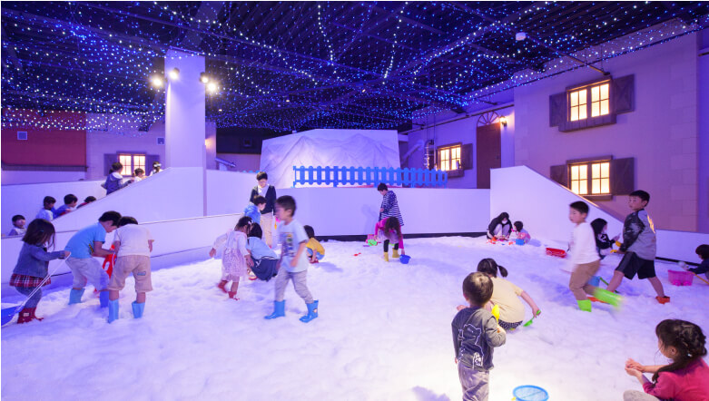 雨の日の室内遊び静岡聖光幼稚園