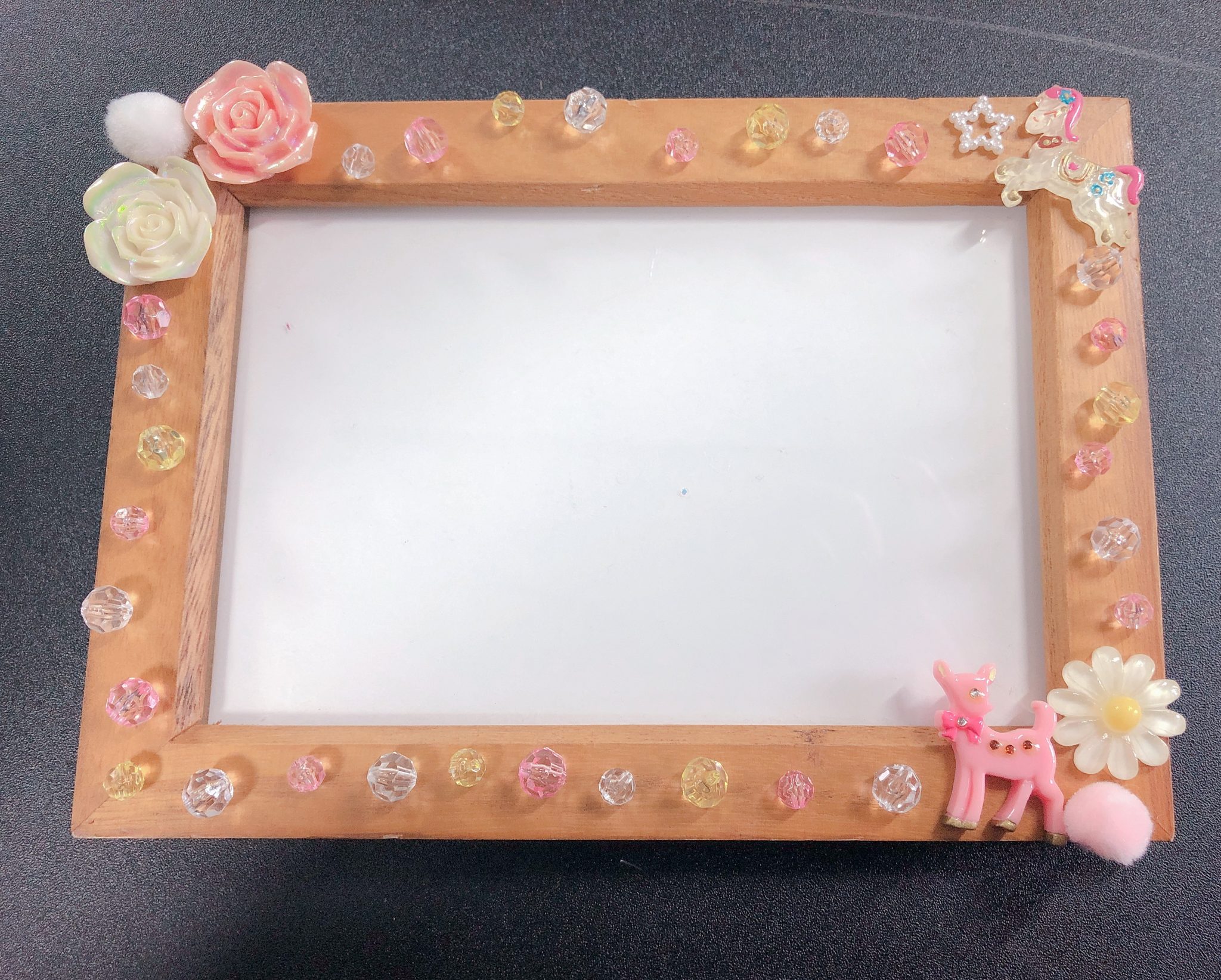 木製フォトフレーム キッズ DIY 塗り絵 おもちゃ 手作り 図画工作 写真立て 水彩ペン付き 幾何学模様 x30工作キット 手作り写真立て~手作り キット・手作りグッズ・子供工作アイテム イベント用品・パーティーグッズ