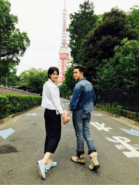 バロン・チェンとメーガン・ライ、日本でのラブラブ写真が話題Renanie sunnyday♥︎