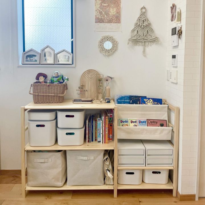 イオンモール大和郡山 おもちゃ収納のご紹介収納・インテリアの相談承ります 無印良品