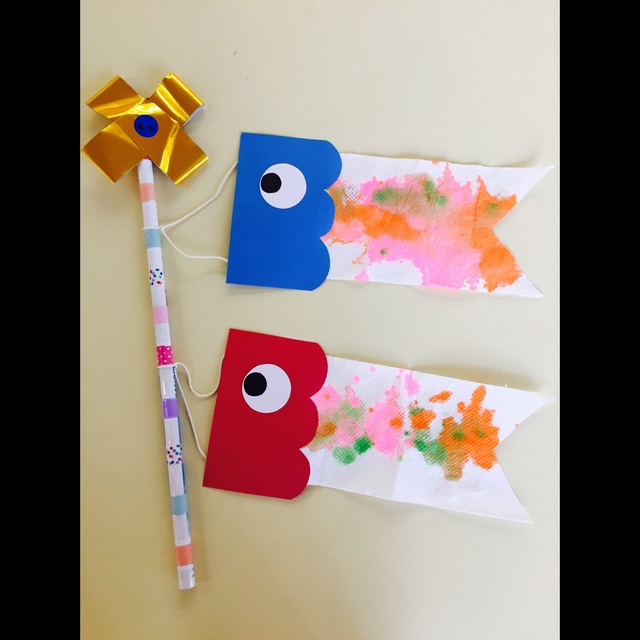 色画用紙こいのぼり製作10選 幼児期に伝え方と導入方法と作成仕方あつまれ！せんせいのこども園