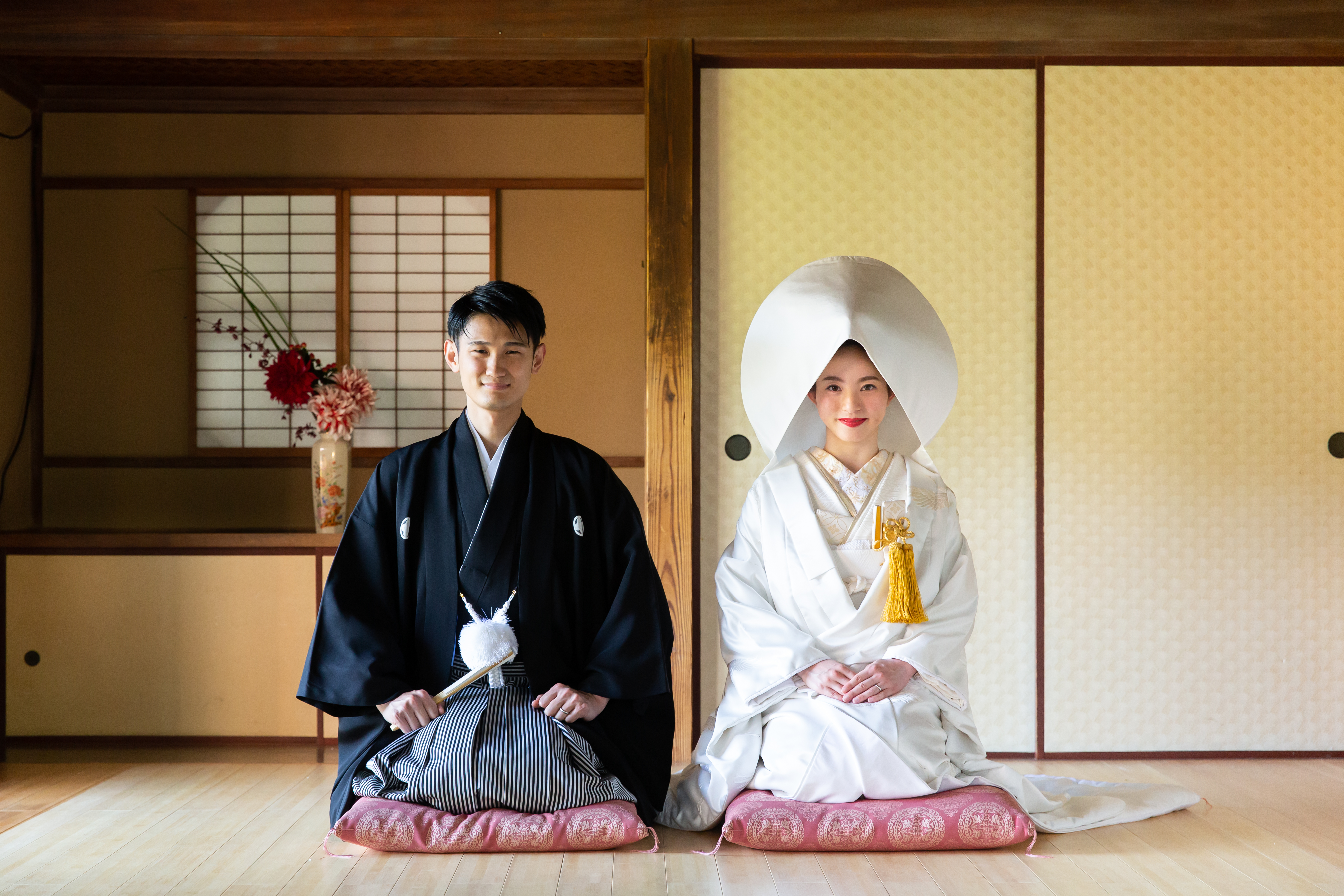 大阪府 生國魂神社 角隠し＋披露宴神前式・和婚専門 ウエディング絆 大阪