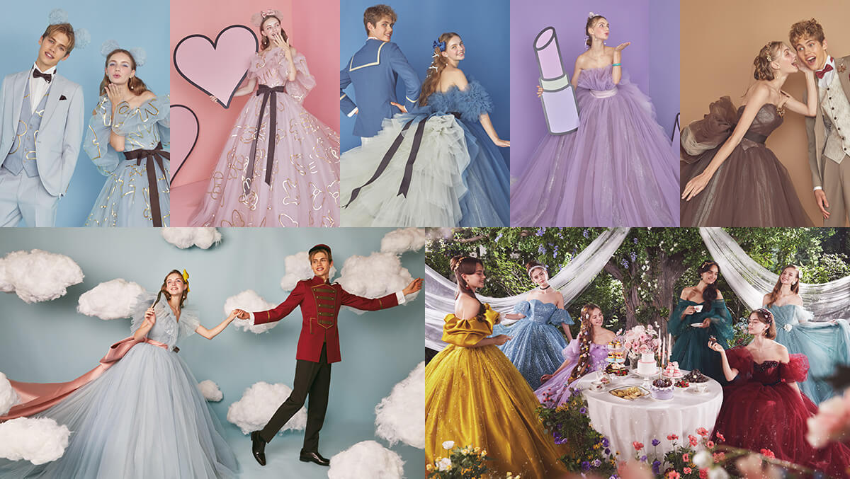 ディズニー ウエディングコレクション待望の第8弾！ディズニーを代表するプリンセスをテーマにしたオシャレ大人女子必見のドレス♡│ビアンベール本店ビアンベールfrom Arkbell