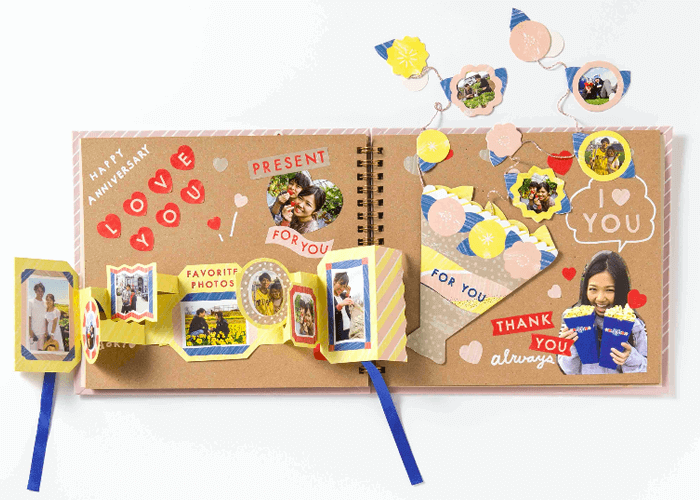 アルバム♥仕掛け♥パーツ♥ハンドメイド♥手作り♥ - メルカリ