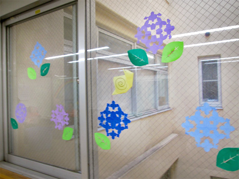 壁面飾り梅雨つるしガーランド