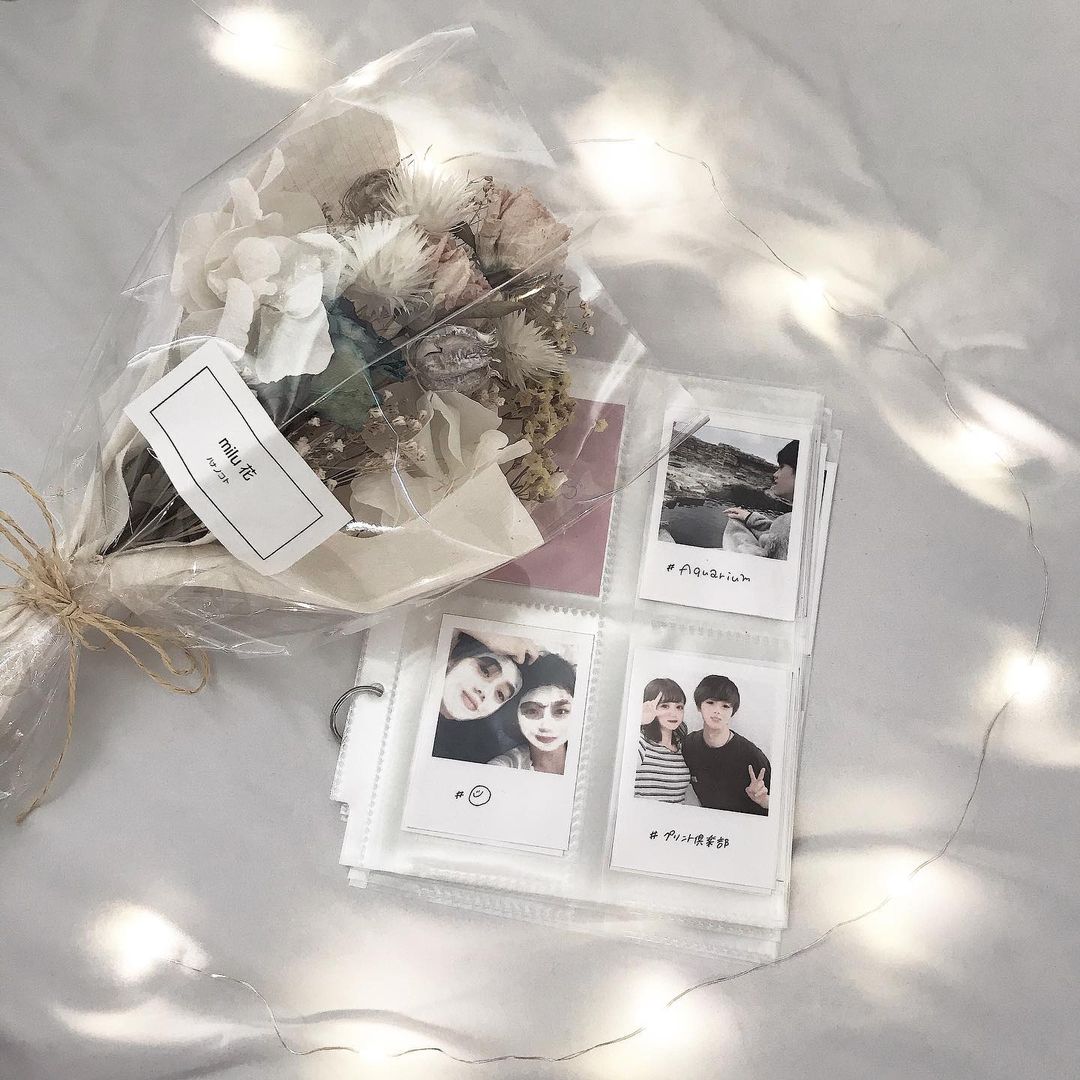 カップル 半年記念日 手作りアルバムTikTok