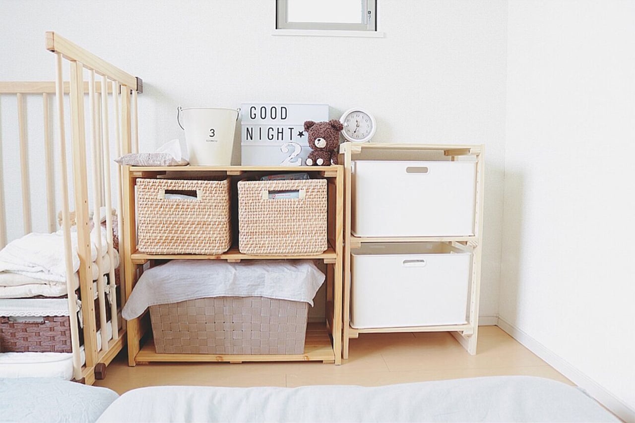 ベビー用品収納術10のアイデア、かさばるオムツやベビー服をすっきり片付けよう！homify