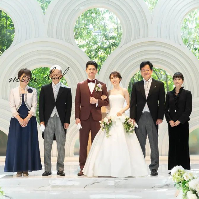 お母様の衣裳選びのポイントWedding marche