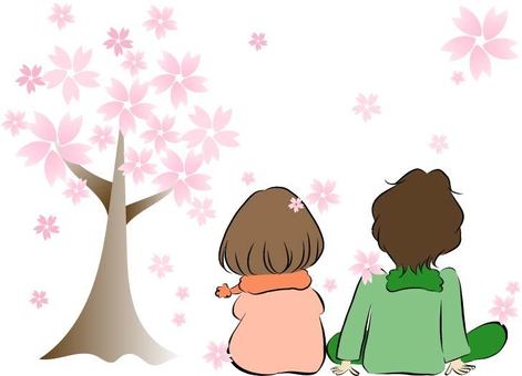 浴衣を着た男女の後ろ姿 白黒の線画のイラスト素材166764920- イメージマート