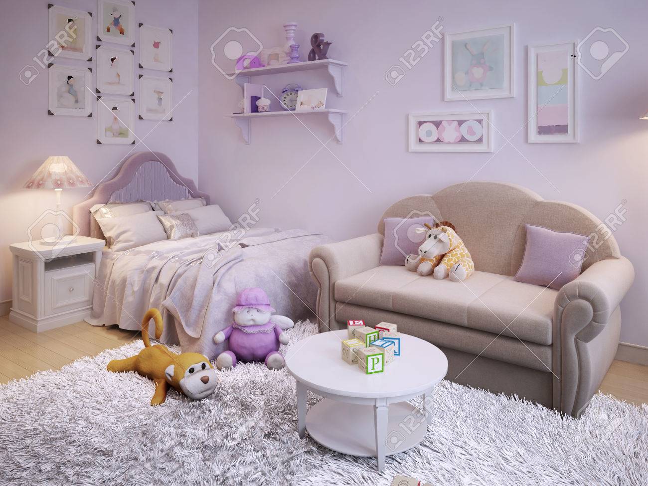 子供の笑顔が思い浮かぶピンク色の可愛らしい子供部屋 - 事例写真「近江八幡モデルハウス×滋賀県」注文住宅のハウスネットギャラリ