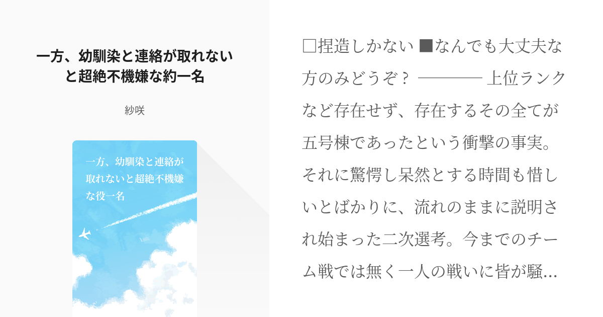 冴潔 小説・夢小説一覧275件以上テラーノベル