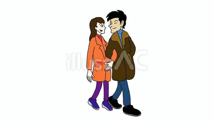 腕を組んでデートをする日本人カップルの写真素材296492191 毎月1点無料 フリー のストックフォト イメージマート