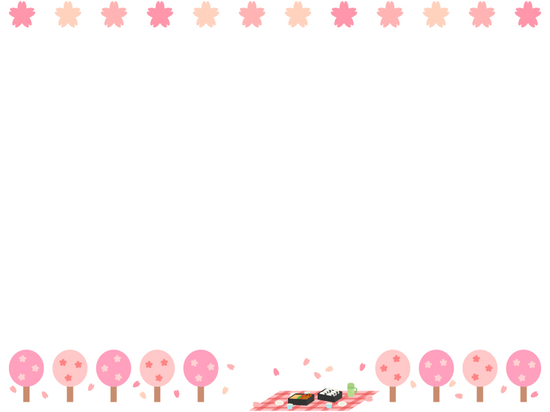 お花見弁当イラスト無料イラスト・フリー素材なら「イラストAC」
