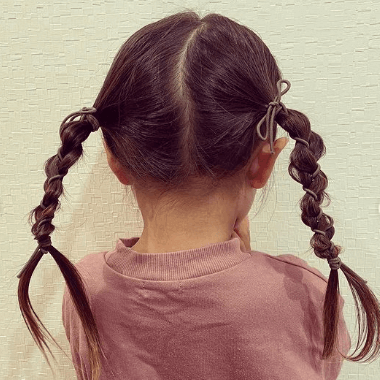 絶対可愛い！ ♡二つ結びヘアアレンジ♡ 子供ヘアアレンジ - YouTube