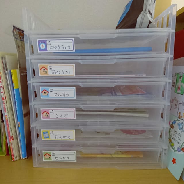 小1男子の学習机まわり！ランドセル・学用品・おもちゃの収納方法トノエル式