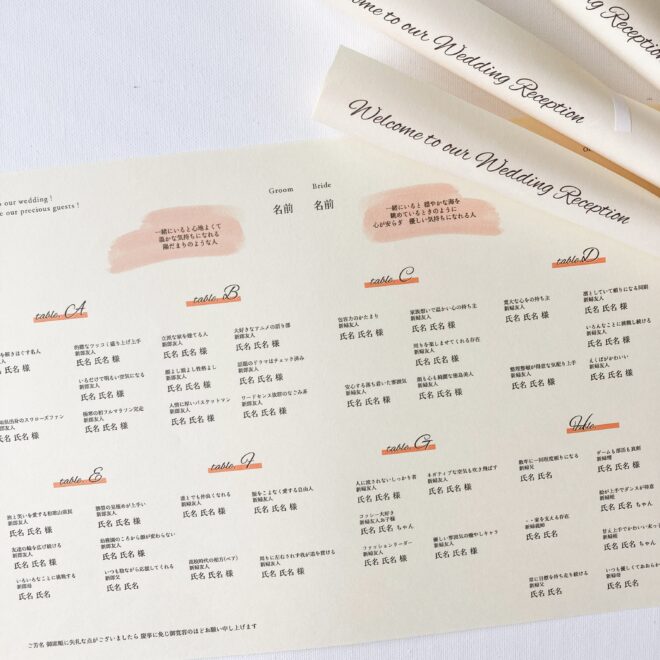 席次表 結び 結婚式 席順表 印刷込み ペーパーアイテム 挙式 披露宴 配席表 食事会 パーティ 一般宴会 祝賀会 謝恩会 : ティアーモ - 通販- Yahoo!ショッピング
