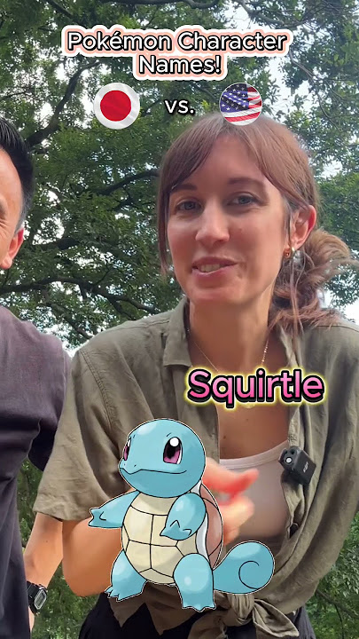 Pokemon Character Names in Japanese! Ft. @AmberJapanTravelsjapaneselessonpokemonポケモン
