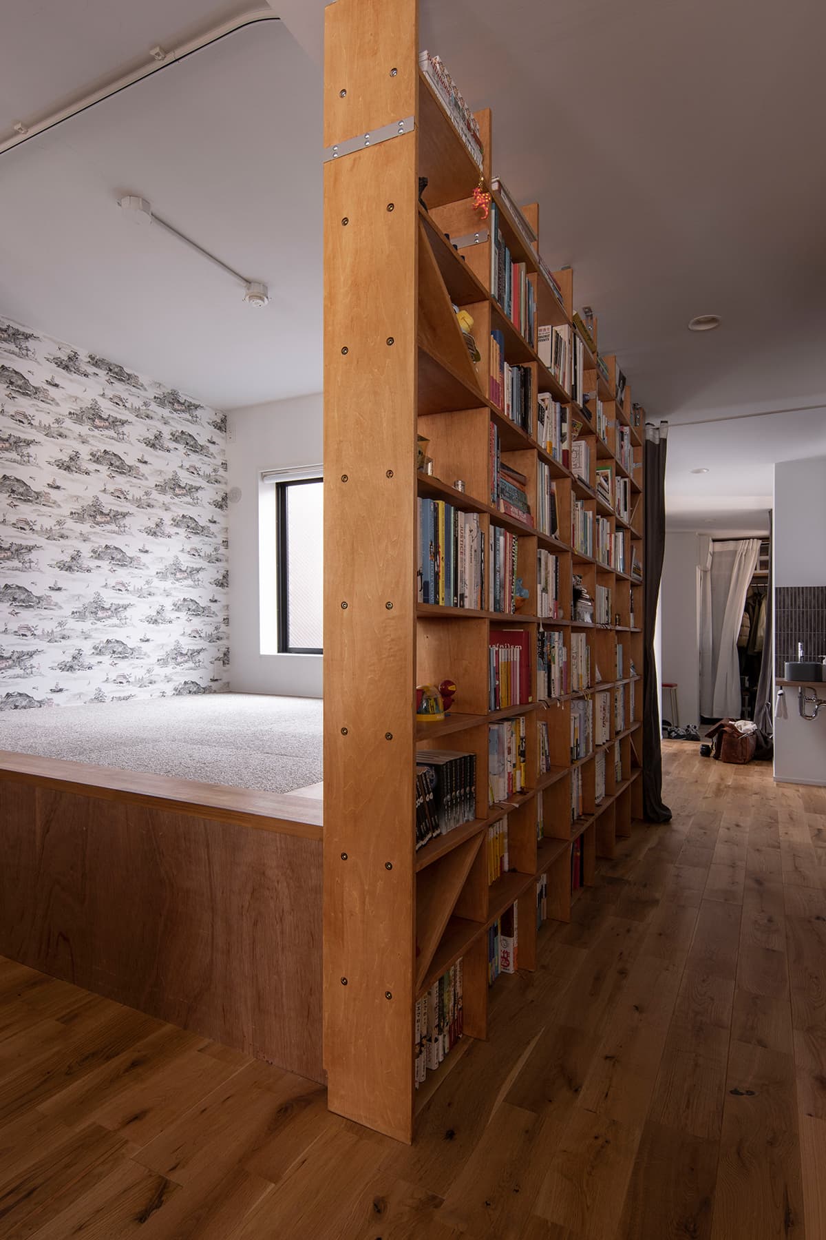 子供部屋、仕切りあり？なし？ どっち派ですか？🤔💭子供部屋間仕切り造作家具壁TikTok