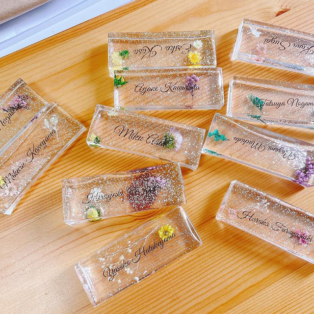 子供ゲスト用席札-ゼクシィ