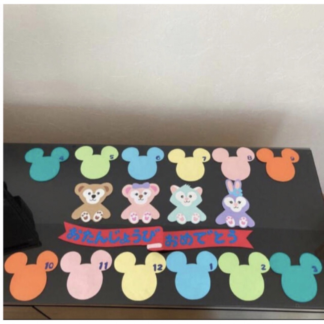 お誕生日表 お誕生表 誕生日表 壁面 壁面飾り 壁面装飾 きりん きりん組 しょくいんしつ 誕生日表 壁面飾り 誕生日 装飾 うさぎ くまハンドメイド 保育室 壁面 手作り お誕生日 壁面 キャラクタ