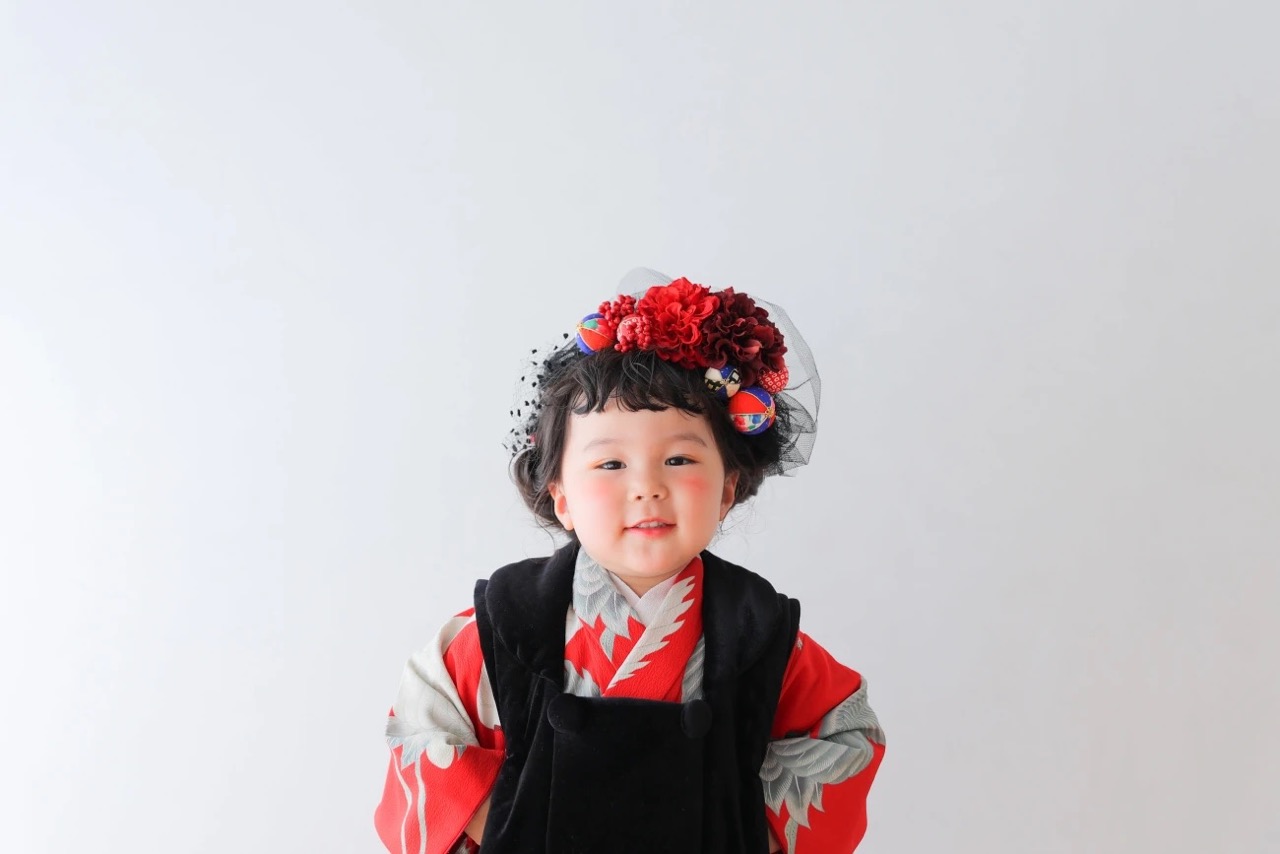 3歳の七五三の髪型で人気のおだんごヘアのやり方を紹介コラムアトリエはるか公式サイト