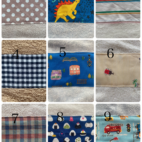 お食事エプロンの作り方 入園準備・100均材料で作れる