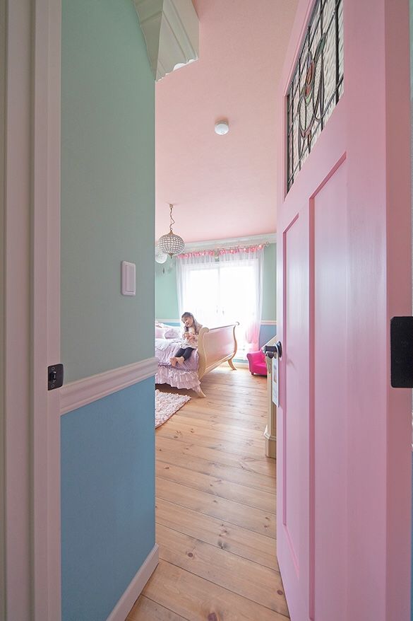 ピンク子供部屋 - DOLLY - Riva Mobili D'Arte - 女の子用