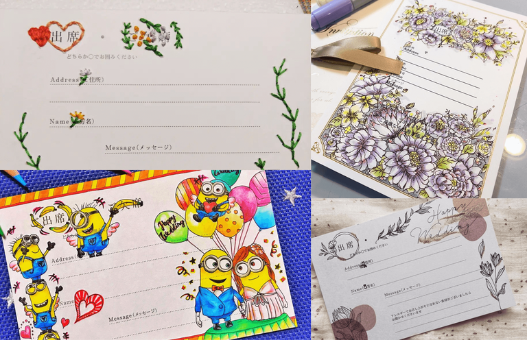 結婚式招待状の返信メッセージにはどんな一言を書く？相手別に文例をご紹介結婚ラジオ結婚スタイルマガジン