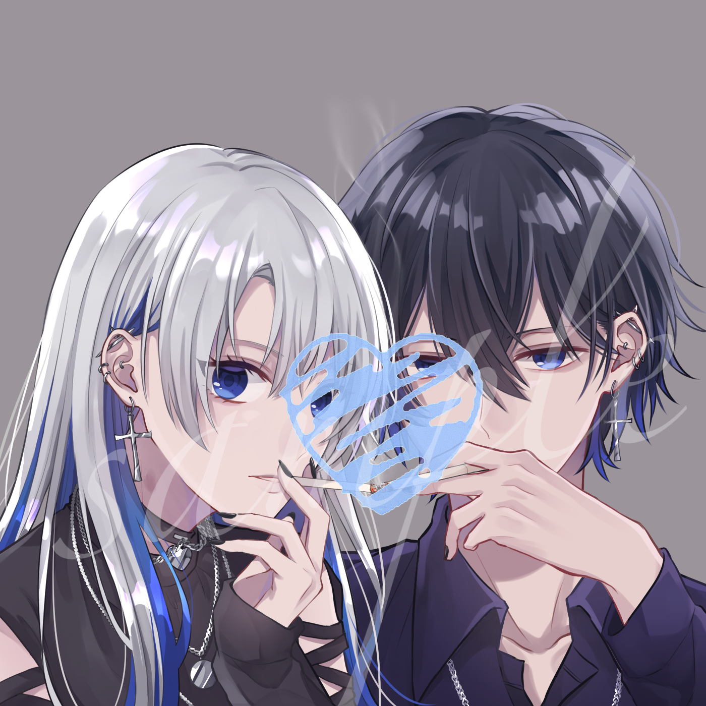 カップルイラストのアイデアとポーズ集