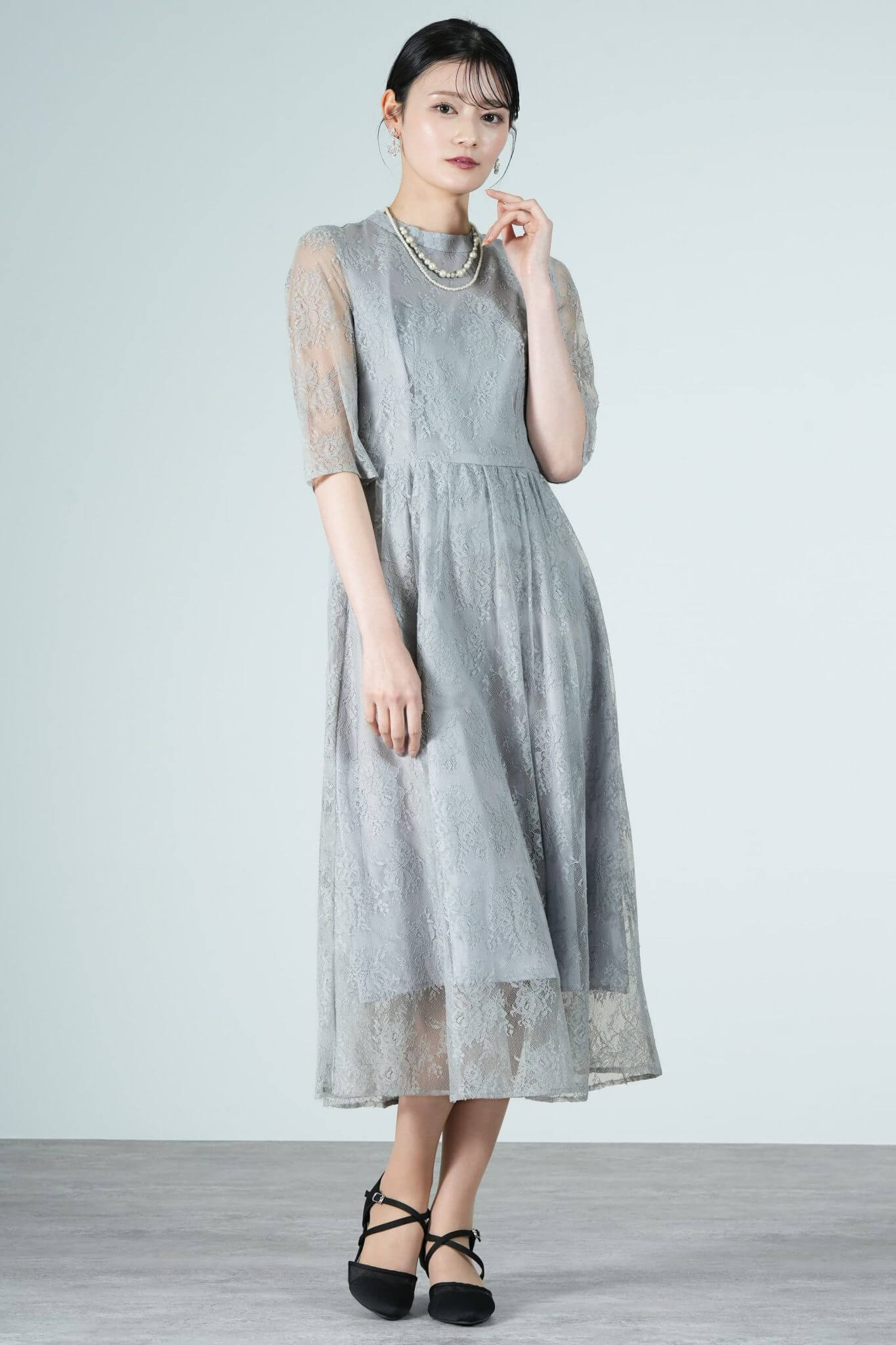 母親 親族 フォーマルドレス 60代50代40代 新郎母 春夏 フォーマルワンピース