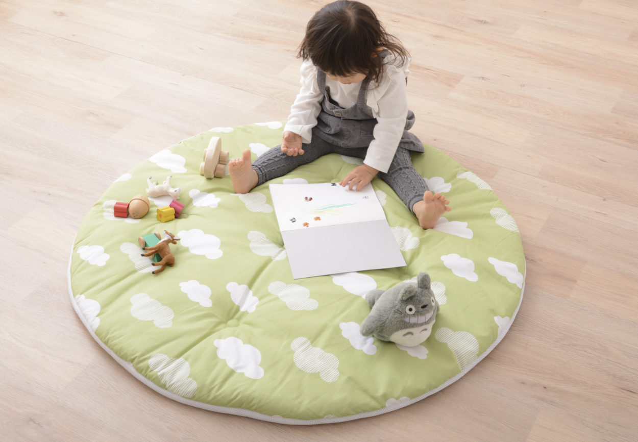 赤ちゃん プレイマット もっちり リバーシブル おしゃれ 防水 ベビー プレイマット 床暖房対応 おすすめ プレイマット 2畳 ラグマット 厚み200x140x1.5cm