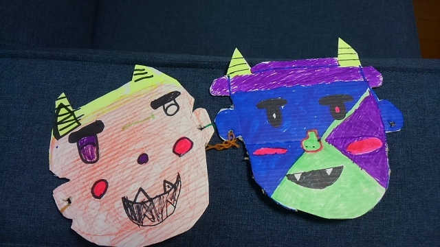 鬼のお面を手作りで！簡単にできる節分製作を保育士が解説 対象 3.4 歳児- YouTube