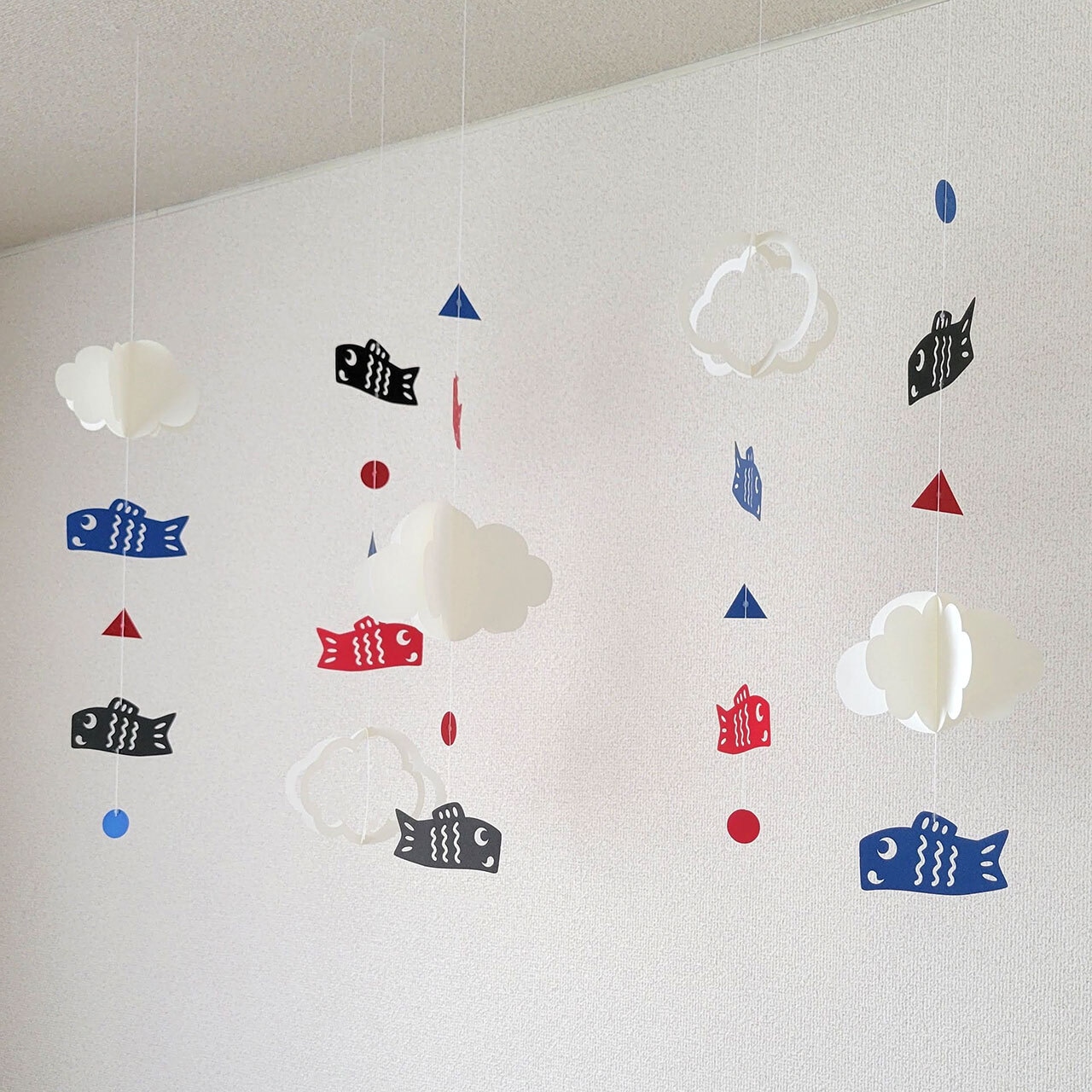 鯉のぼり吊るし飾り 手作り