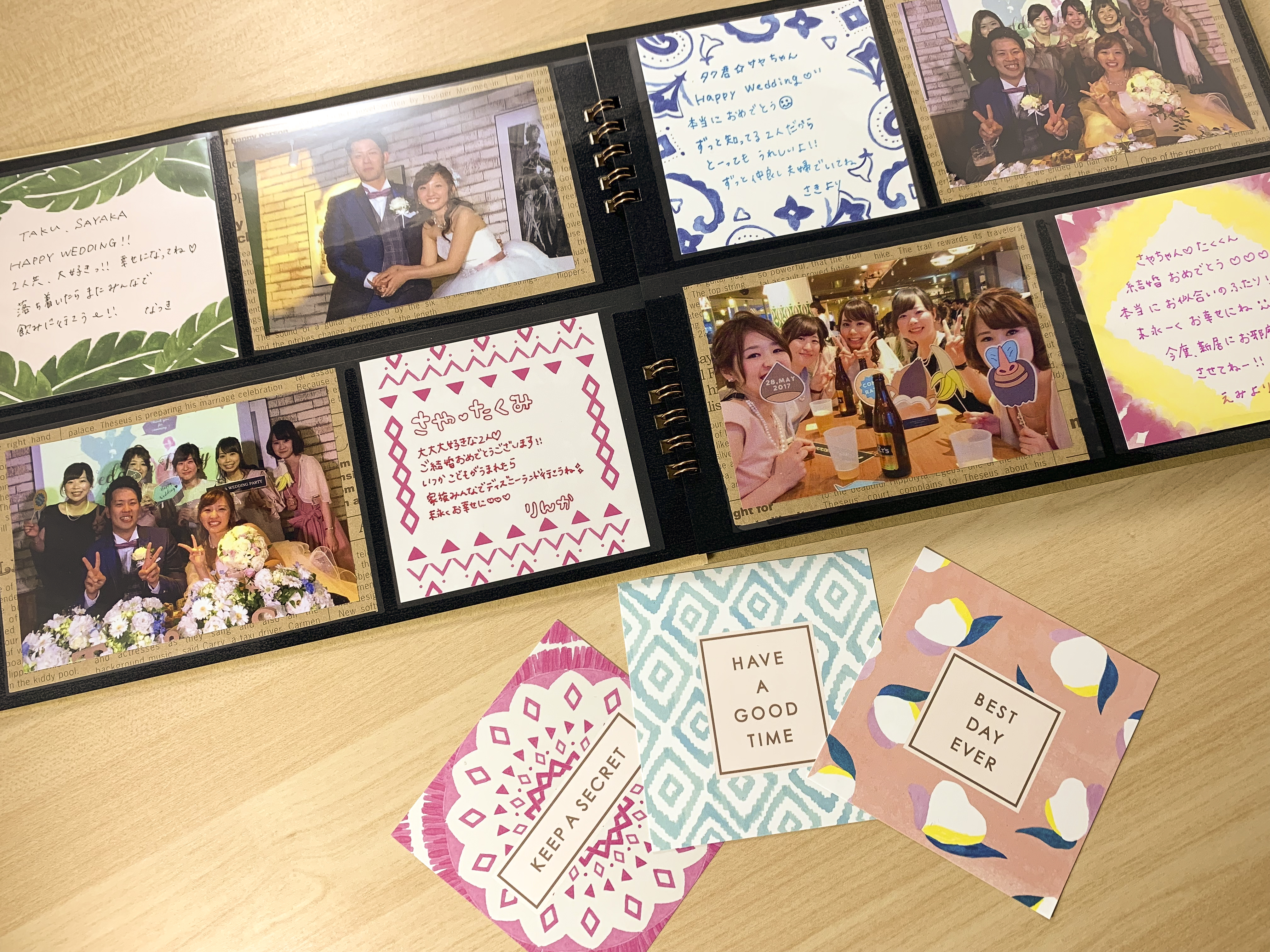 結婚する会社の先輩に贈る寄せ書きのアレンジ色紙の書き方色紙のデザインや寄せ書きのアイデア、デコレーションなら