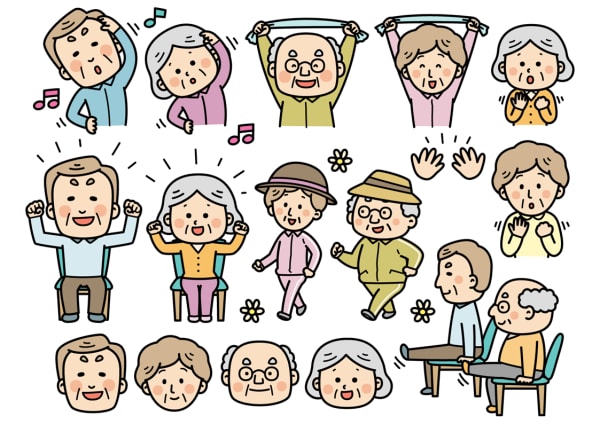 クリスマス会職員の出し物株式会社ケアサービス・まきの実