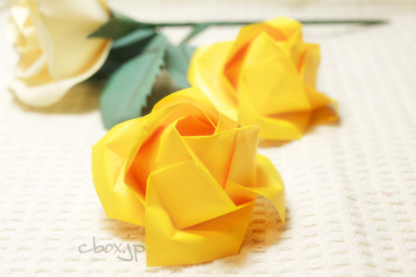 折り紙 花 立体の花束 簡単な折り方 niceno1 Origami flower bouquet