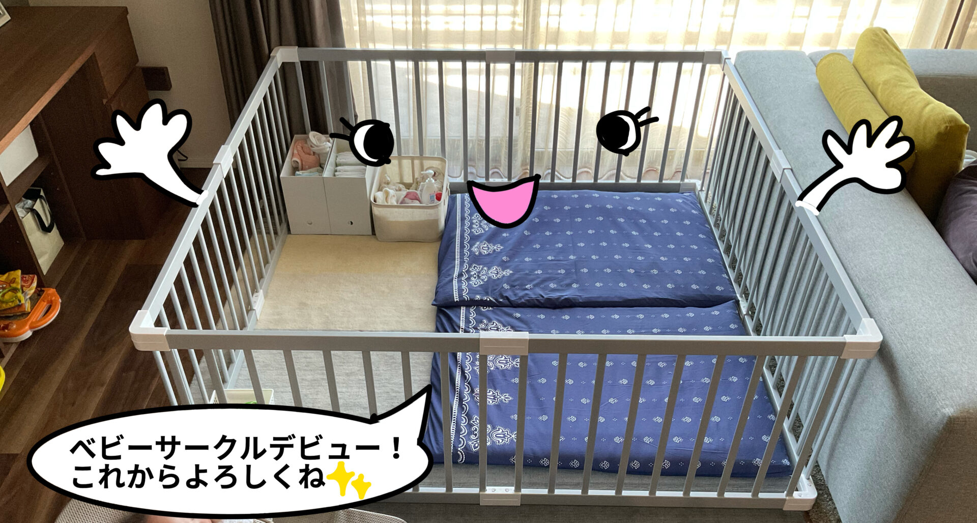 こんなに早く2人同士で遊ぶ日が来るなんて ♡, ママは感動しました🥹,双子育児 双子のいる生活,赤ちゃんのいる生活 生後8ヶ月,一卵性双生児 MDツイン 双子 twins,超低出生体重児極低出生体重児,34週で出産一卵性双生児 双子,リトルベビー twinsbaby双子女の子,フェイラ