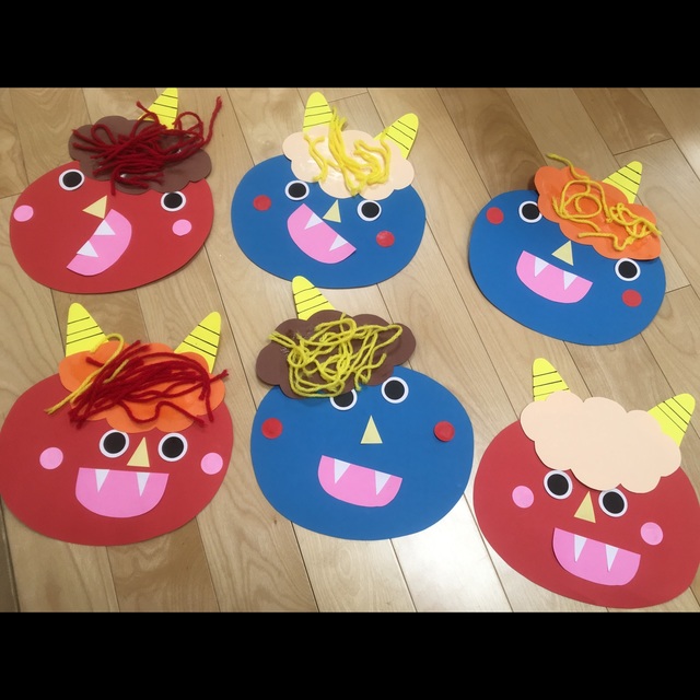 鬼のお面製作！ 1歳児から年中・年長まで楽しめる節分工作工作・自由研究All About