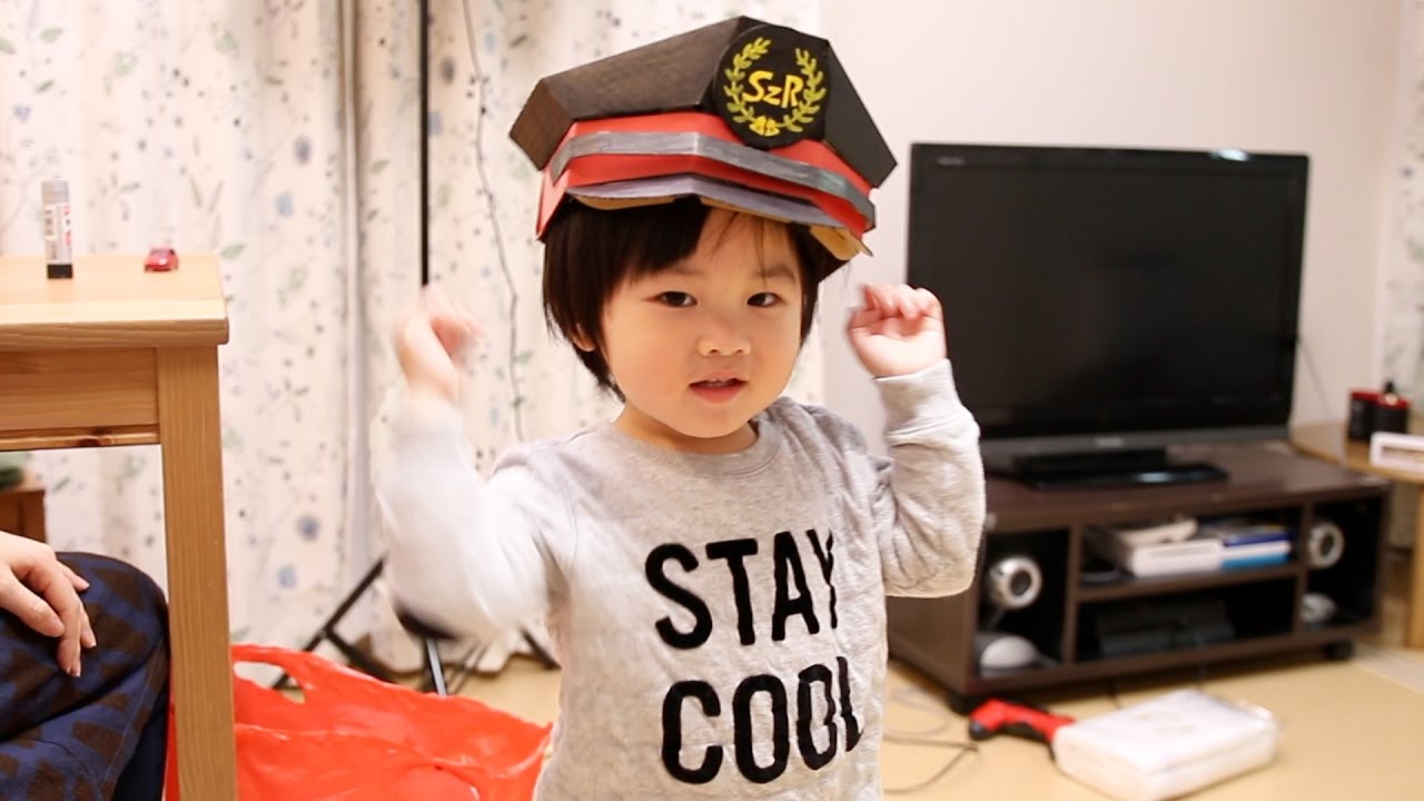 送料無料宅配便のみ ★鉄道キッズ 車掌＆運転士 帽子 黒 ★鉄道キッズ 車掌＆運転士 帽子 白 車掌帽子 電車ごっこ・ハロウィンにも！出発進行！ 楽ギフ_包装 05P10Jan15ＴＯＹＴＩＭＥ