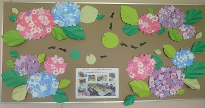 あじさい制作 10枚セット 保育 工作レク - Crarin クラリンminne byGMOペパボ 国内最大級のハンドメイド・手作り通販サイト