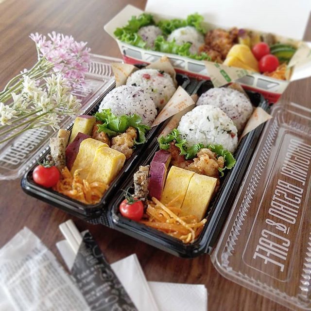 幼稚園のお弁当★丸い一口おにぎり♪