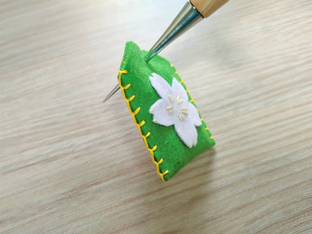 手作りお守り 部活お守り フェルトお守り