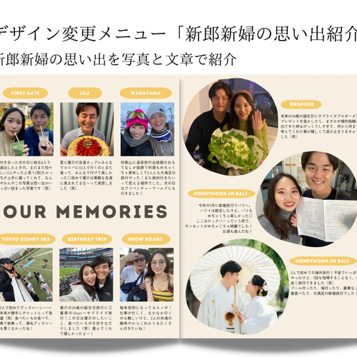 手作りプロフィールブックの目次・内容・構成をおさらいmarry マリー