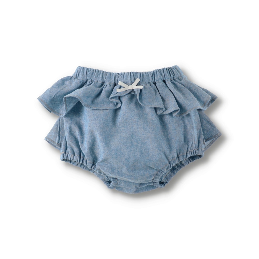 ＼１歳 前後 の プレゼント におすすめ前後着用可 ドットジャガード 付け襟スタイ と サス付きブルマ２点セット 赤ちゃん 誕生日ハーフバースデー 100日祝い 撮影 付け襟スタイ ベビー ブルマ パンツ セット 日本製 女の子 男の子 付け襟 サス付き おしゃれ Lien de